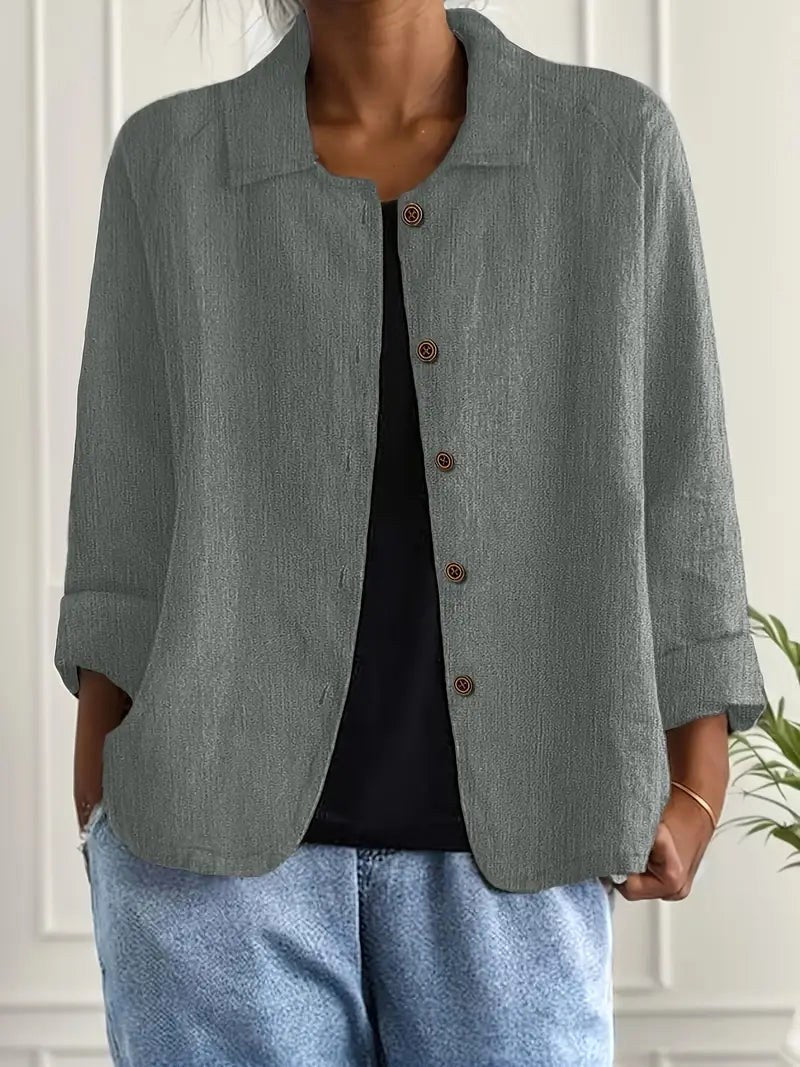 Miriam | Giacca Camicia Relaxed con Bottoni