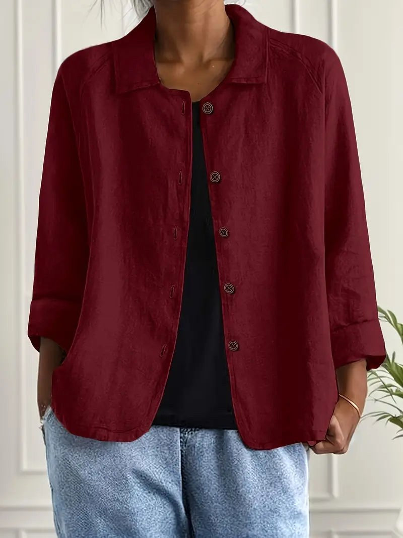 Henrietta | Giacca Camicia Relaxed con Bottoni